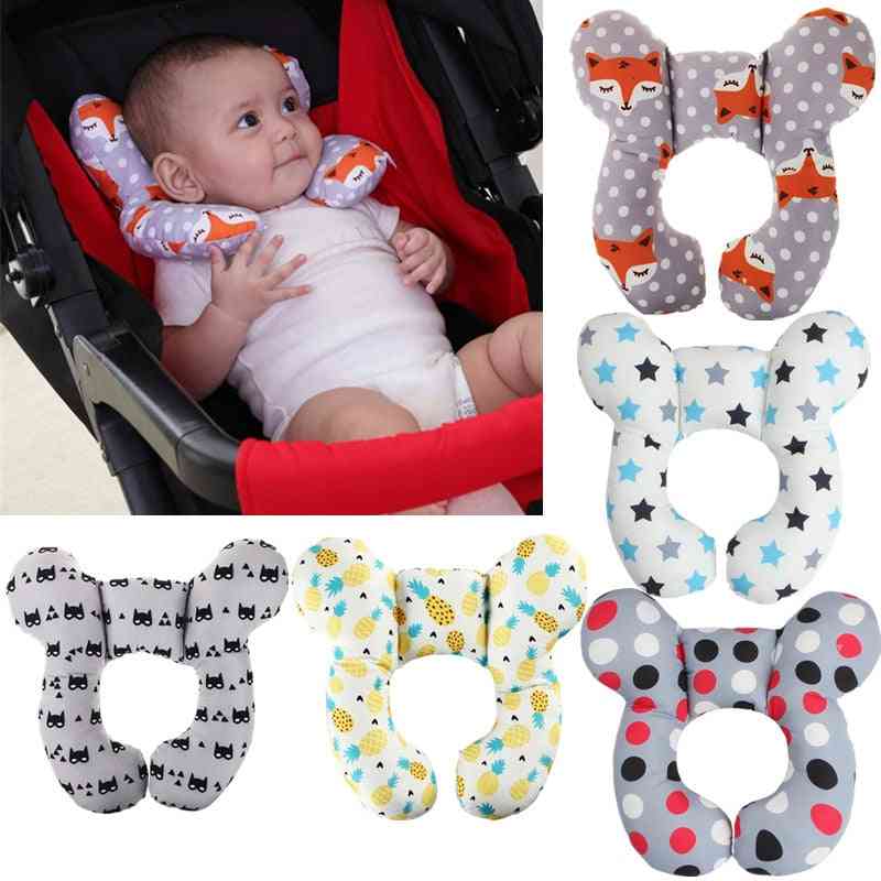 Protective Travel Car Seat, Head, Soft Neck Support Pillow