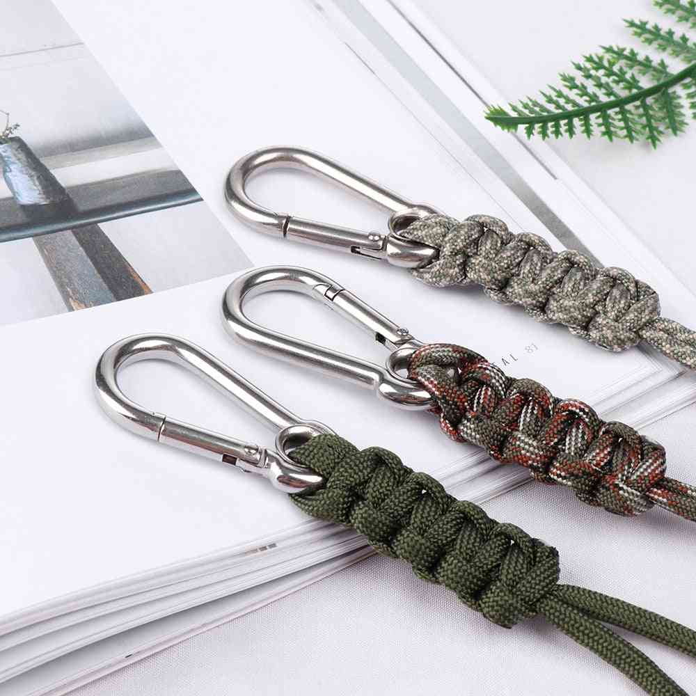 Stainless Steel Hanging Buckle & 7 Core Nylon Umbrella Rope