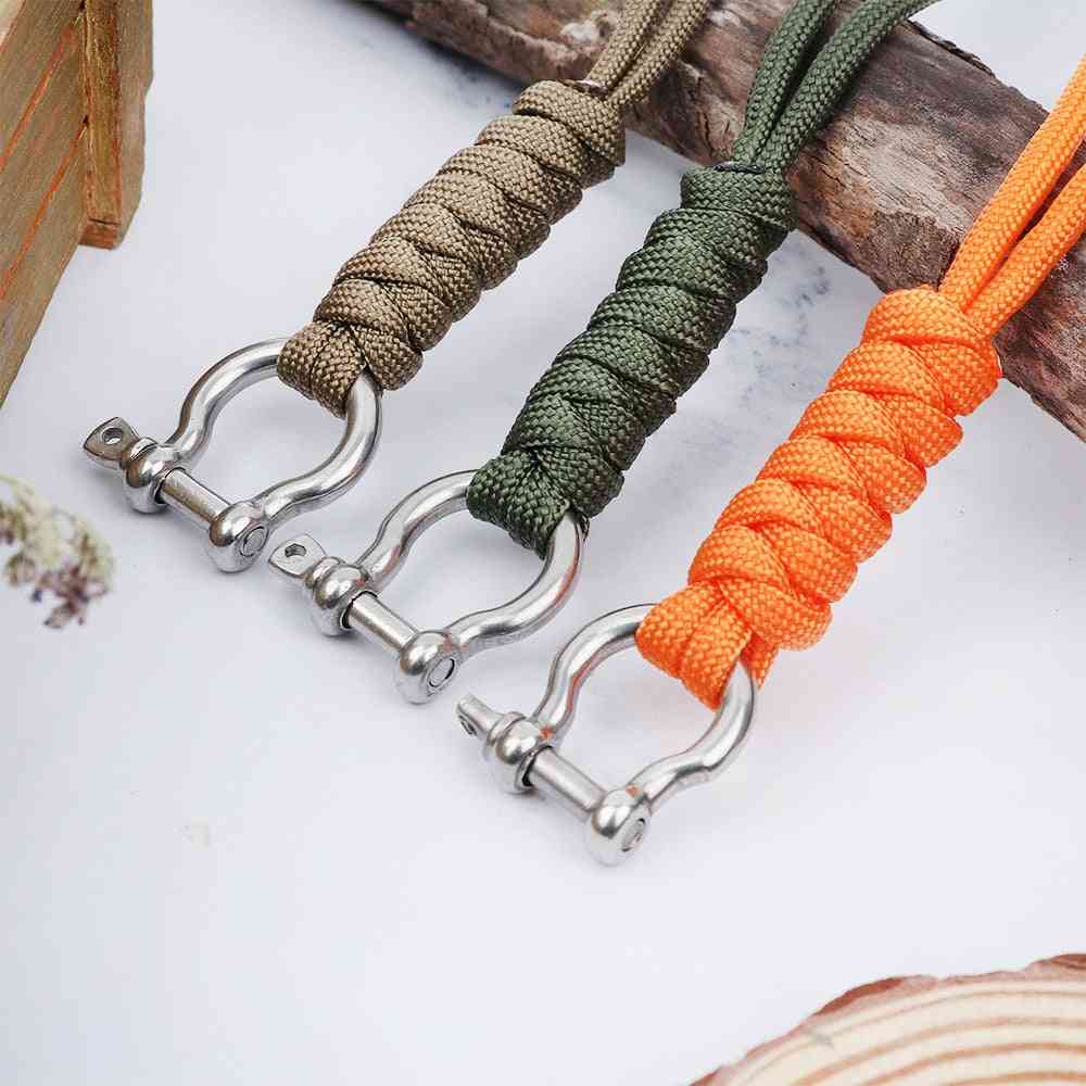 Stainless Steel Hanging Buckle & 7 Core Nylon Umbrella Rope