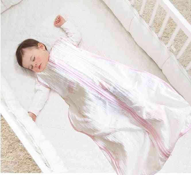 100% Muslin Cotton Baby Thin Slumber Sleeping Bag Mod For Summer Bedding