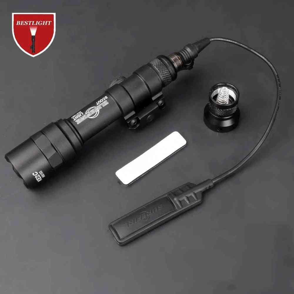 Sf M600 M600b Scout Light Tactical Led Mini Flashlight 20mm Weapon Light