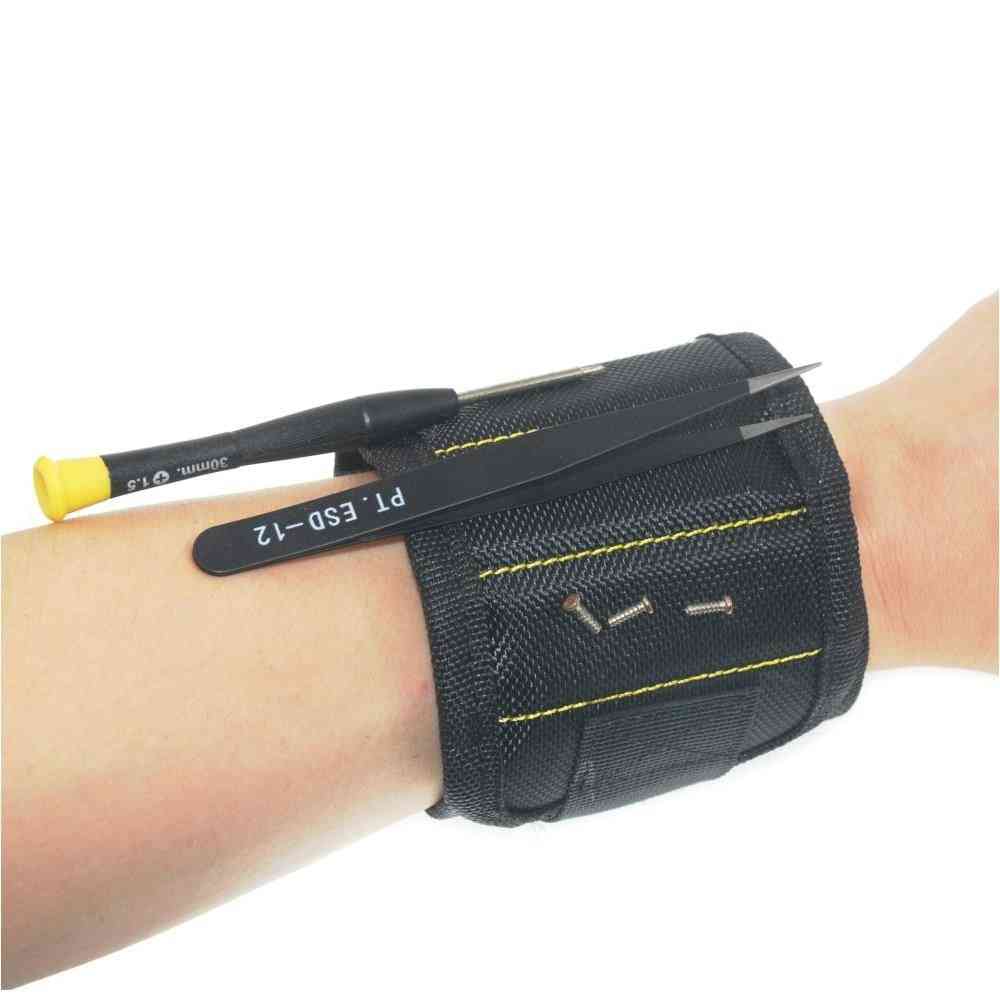 Strong Magnetic Wristband Tool Bag
