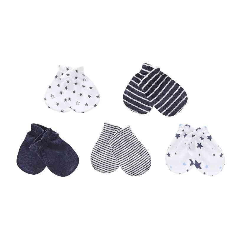 Newborn Baby Anti Scratching Cotton Gloves
