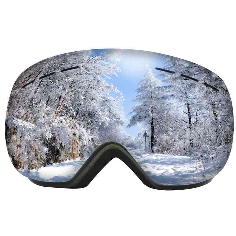 New Double Layers Anti-fog Big Ski Mask Uv400 Glasses