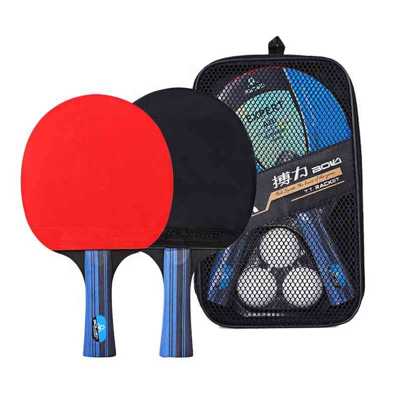 Ping Pong Table Tennis Bat Set