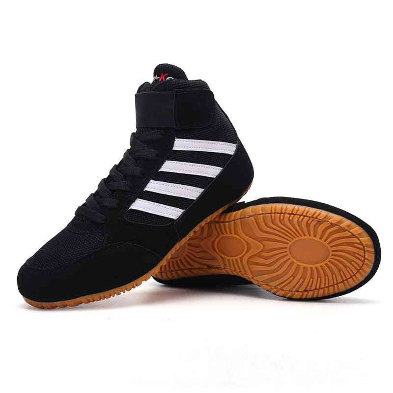 Professional Men's Boots, Wrestling Wearable Gym Shoes