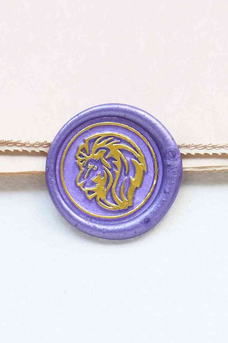 Lion Head Wax Seal Stamp