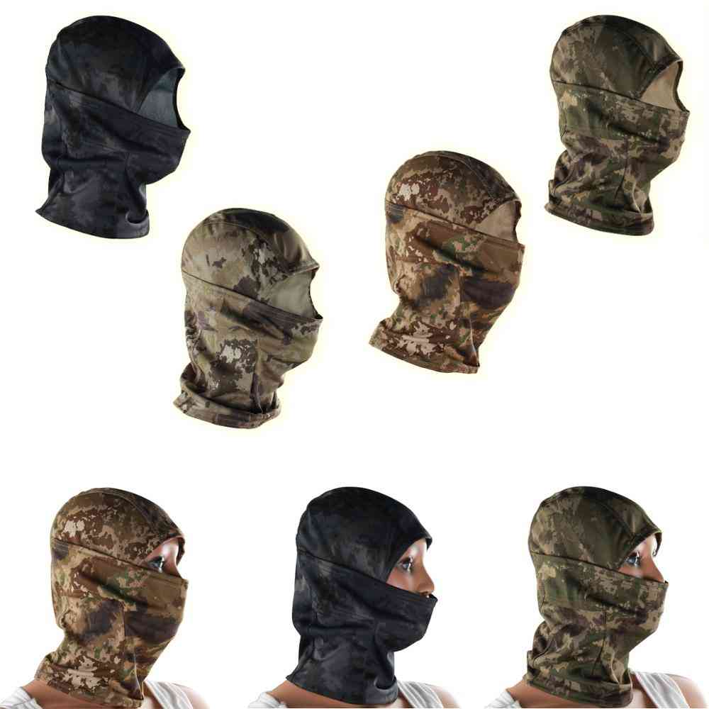 Multi-functional Camouflage Hood Mask