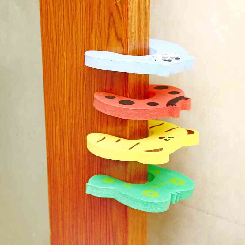U Shape Security Cabinet Locks / Door Clip Baby Safety Locks /foam Stopper