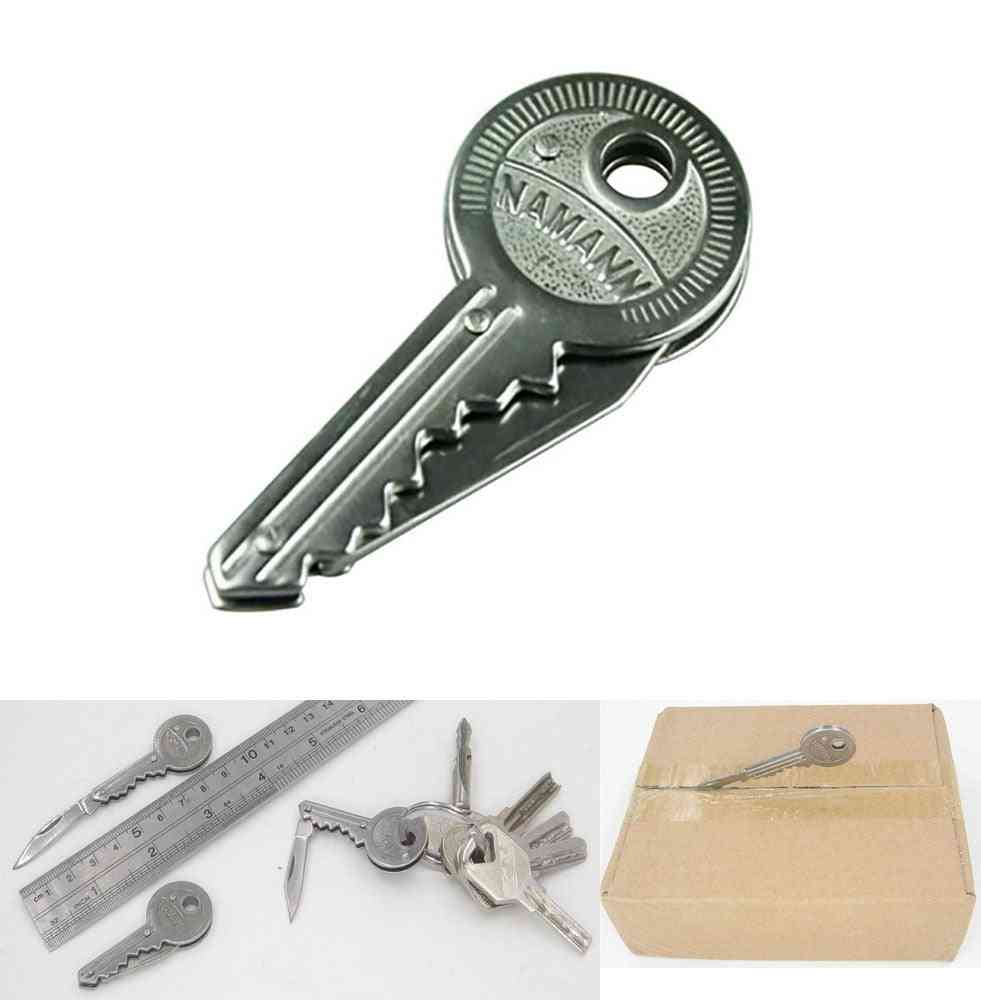 Mini Blade Fold Key Knife Pocket Tool Peeler Letter Opener