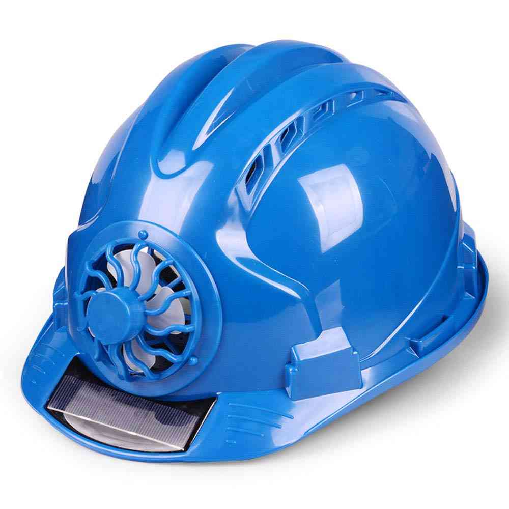 Solar Power Fan Helmet