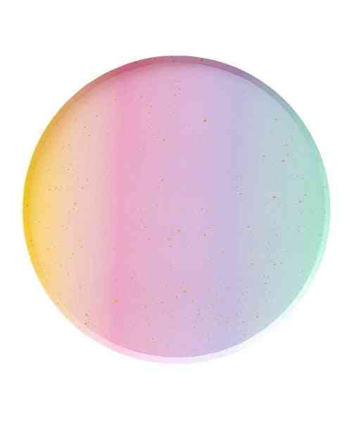 Oh Happy Day Ombre Plates (large)