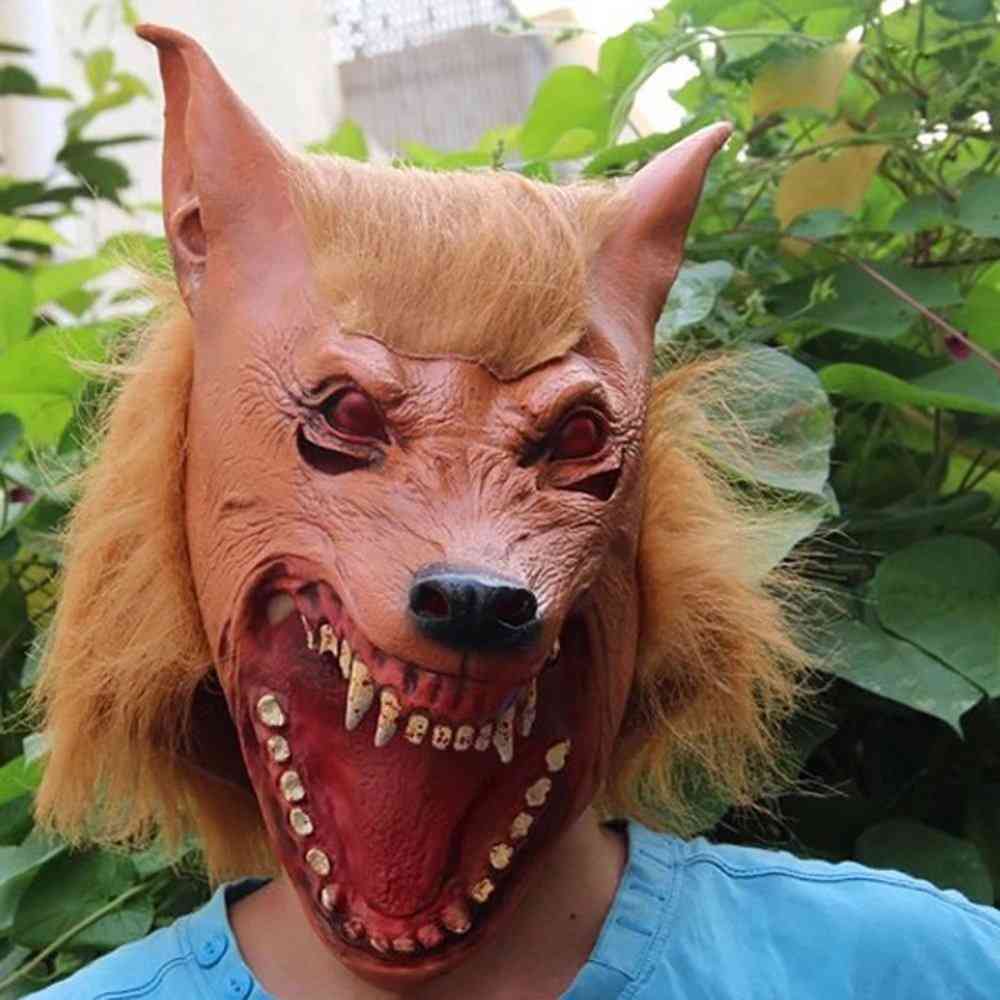 Unik monster-halloween latex maske