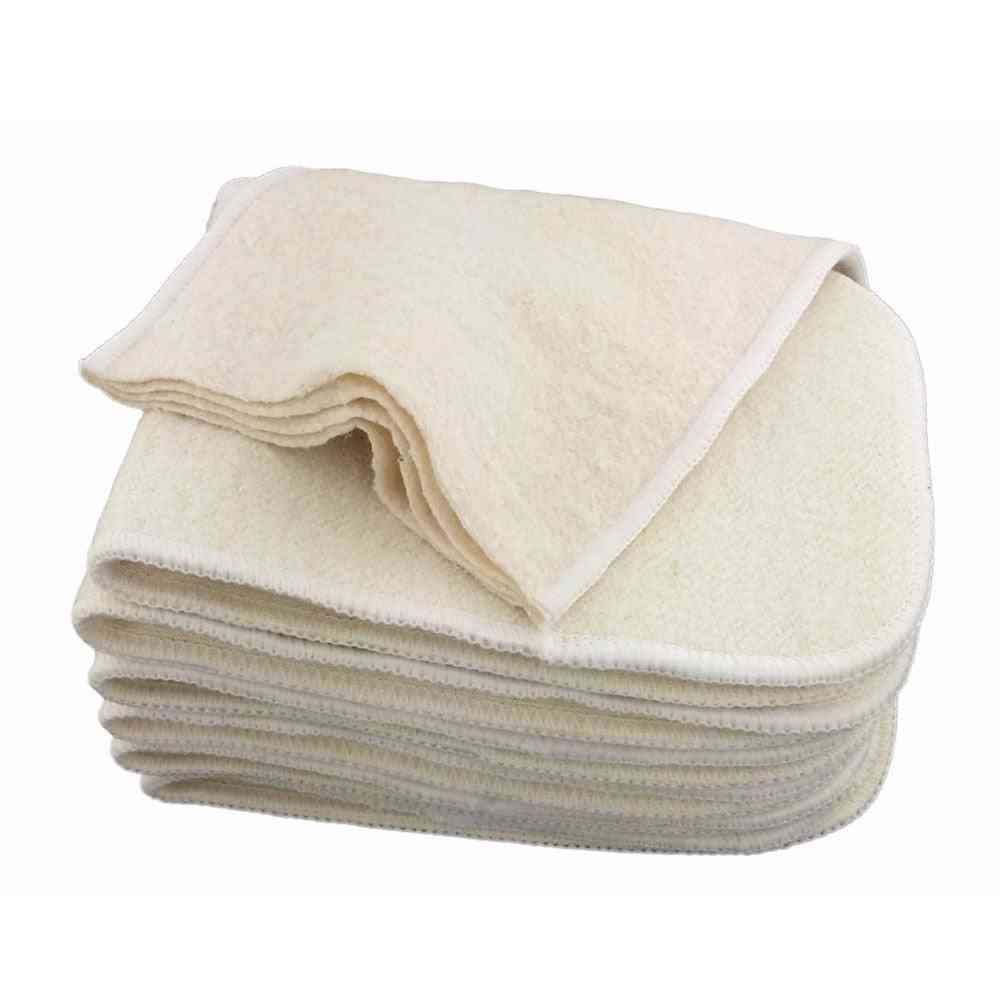 Organic Hemp Cotton Insert Cloth Diaper Nappy Liners