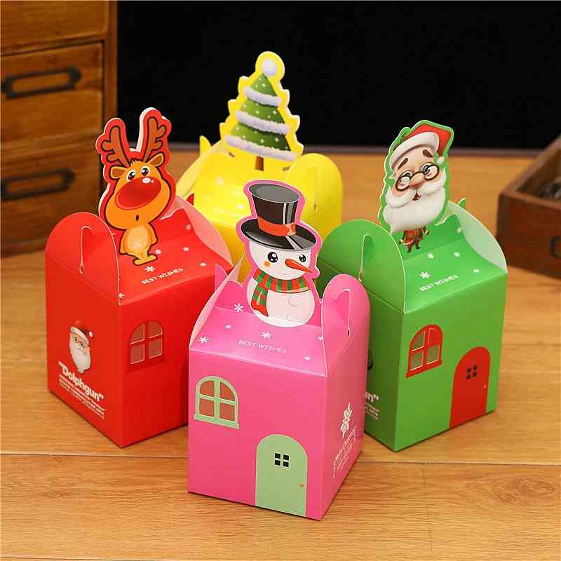 Cute Christmas Apple Boxes