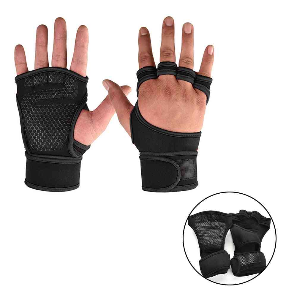 Full Palm Protection- Weight Lifting, Fitness Gloves, Men
