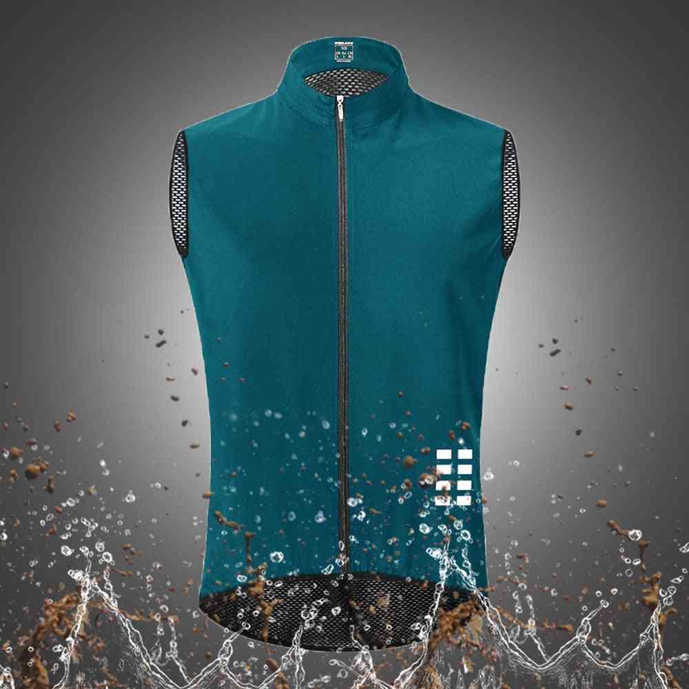 Cycling Vest, Ultralight Sleeveless Jersey Cycle Gilet Waistcoat For Adults - Men