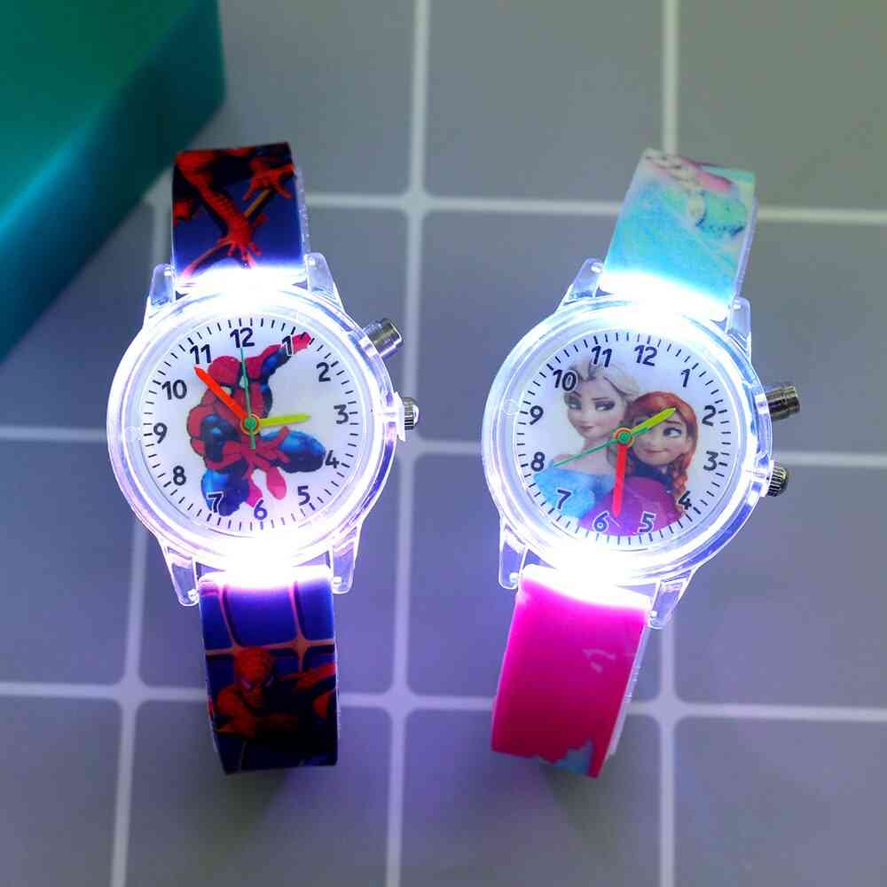 Princess Elsa Silicone Strap Watches -