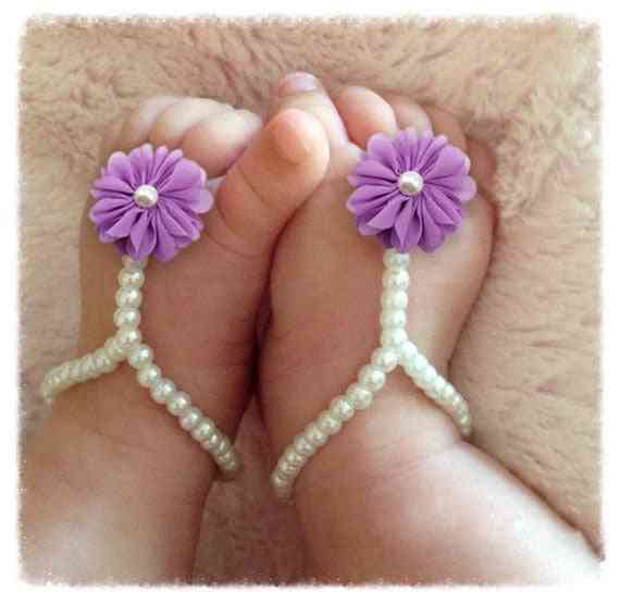 Baby Kids Pearl Anklets Shoe, Fashion Jewelry