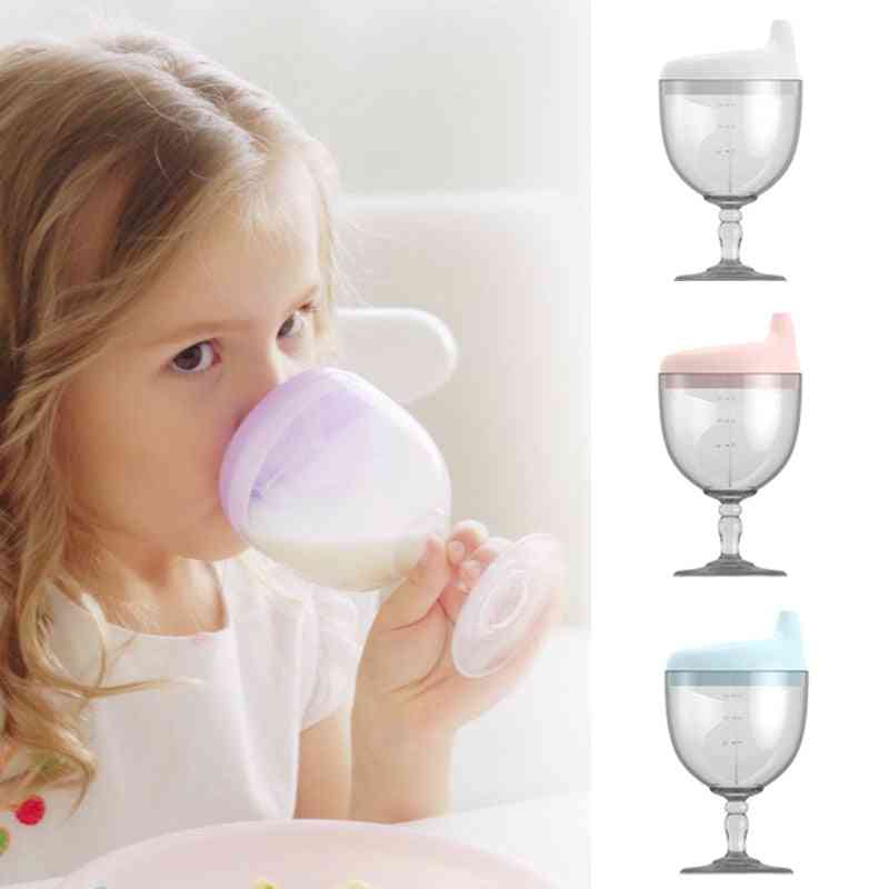 Baby Goblet Water Bottle  Infant Cups With Duckbill Mouth Shape