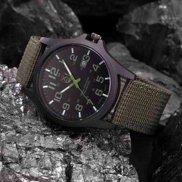 Stainless Steel Military Sports Watch
