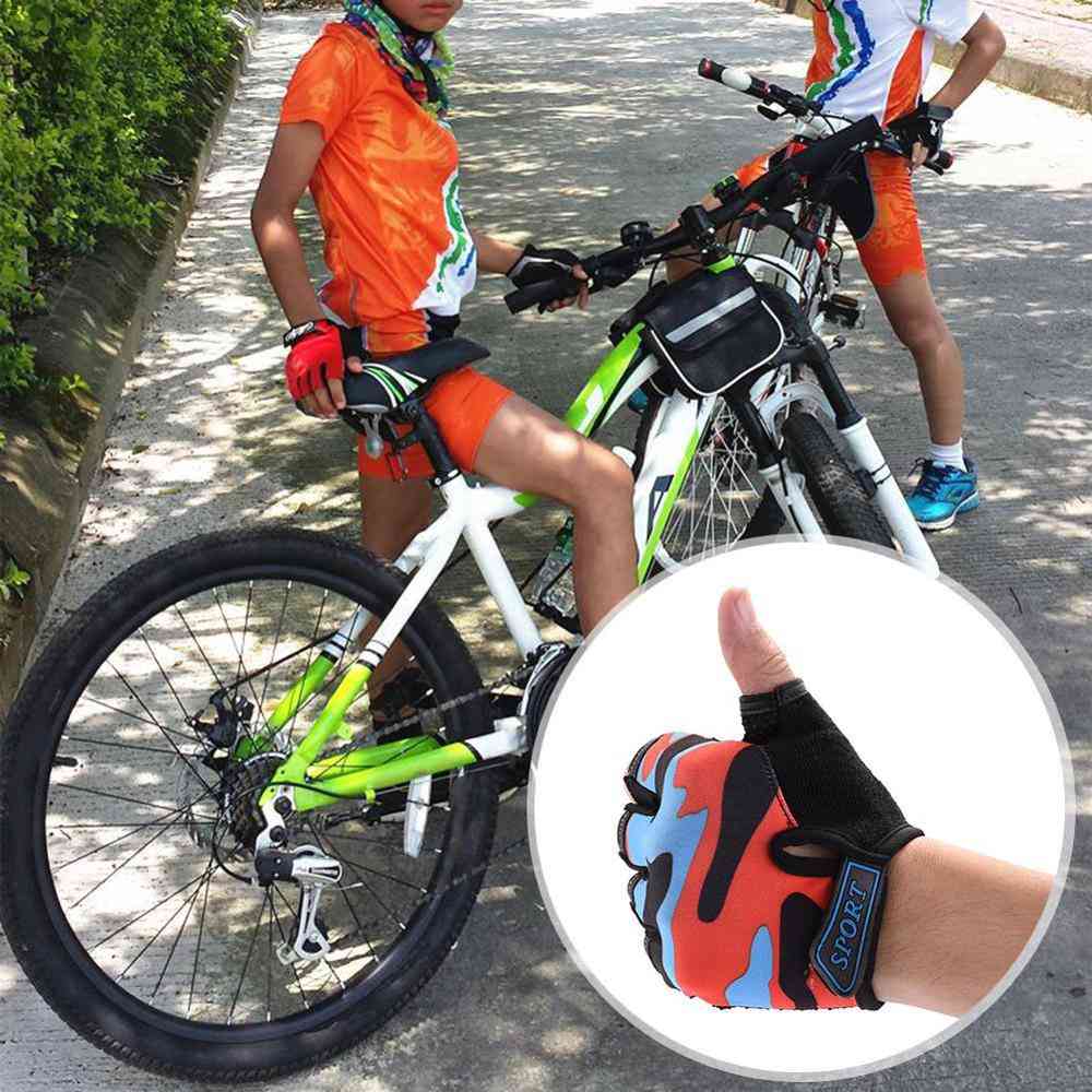 Children's Half Finger Bicycle Gloves
