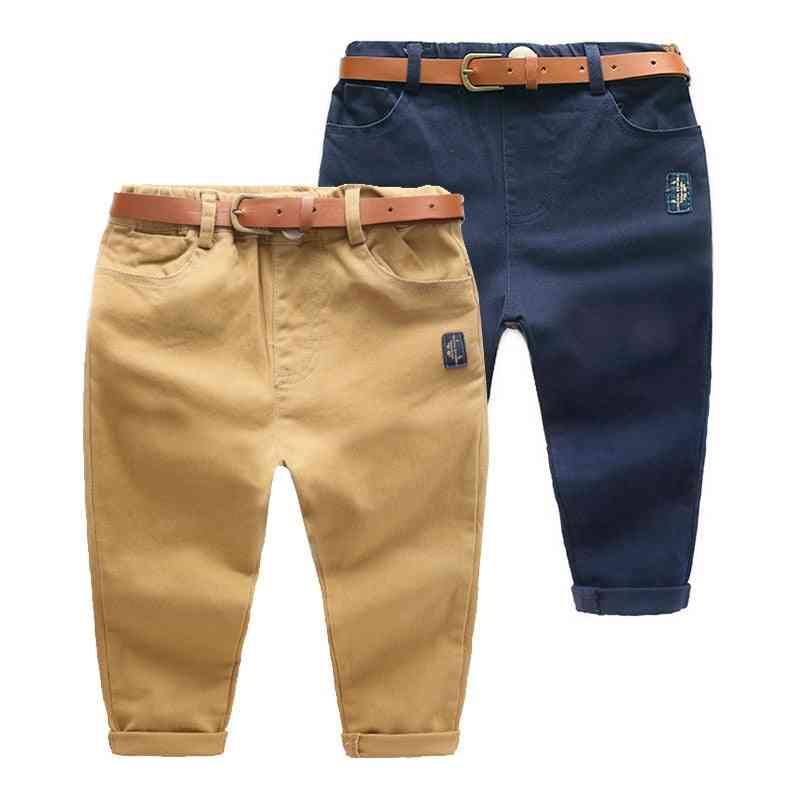 Children's Clothing Solid Color Baby Cotton Long Pants