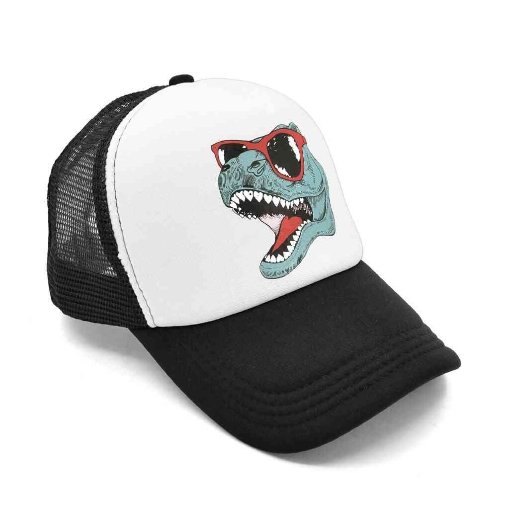 Jurassic Dinosaur- Cool Trucker Cap For Kid, Adult