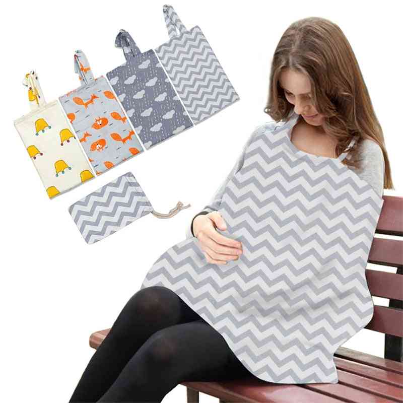 Breathable Mother Breastfeeding Cover Cape Apron