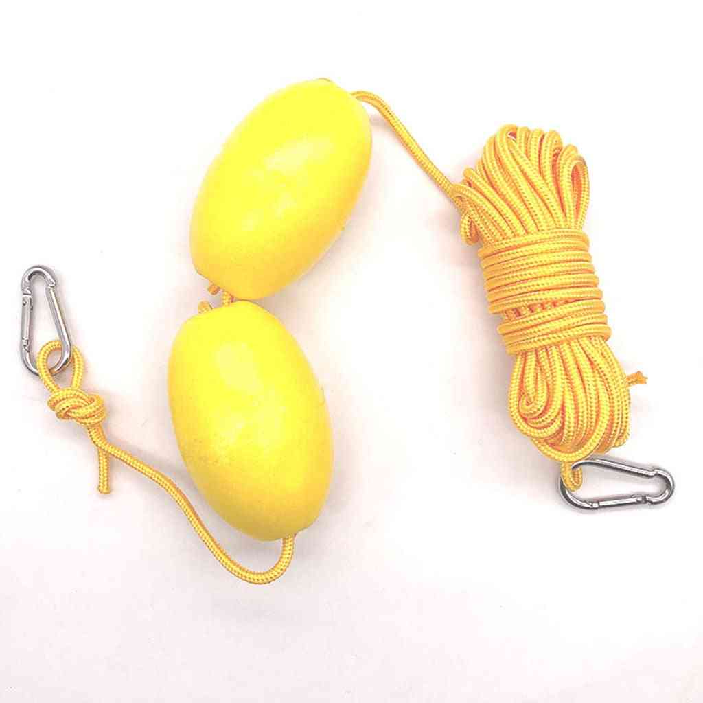 Kayak Throw Line With Double Floats