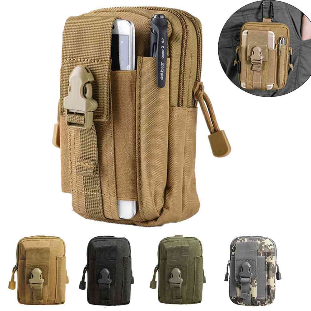 Molle Phone Pouch Military Waist Accessory Utility Gear Bag