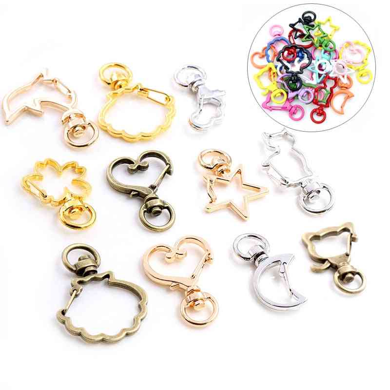 Snap Hook Trigger- Lobster Clasp, Clips Buckles For Necklace Keychain