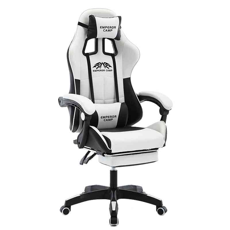 Wcg- Gaming Lift Chair With Foot Rest