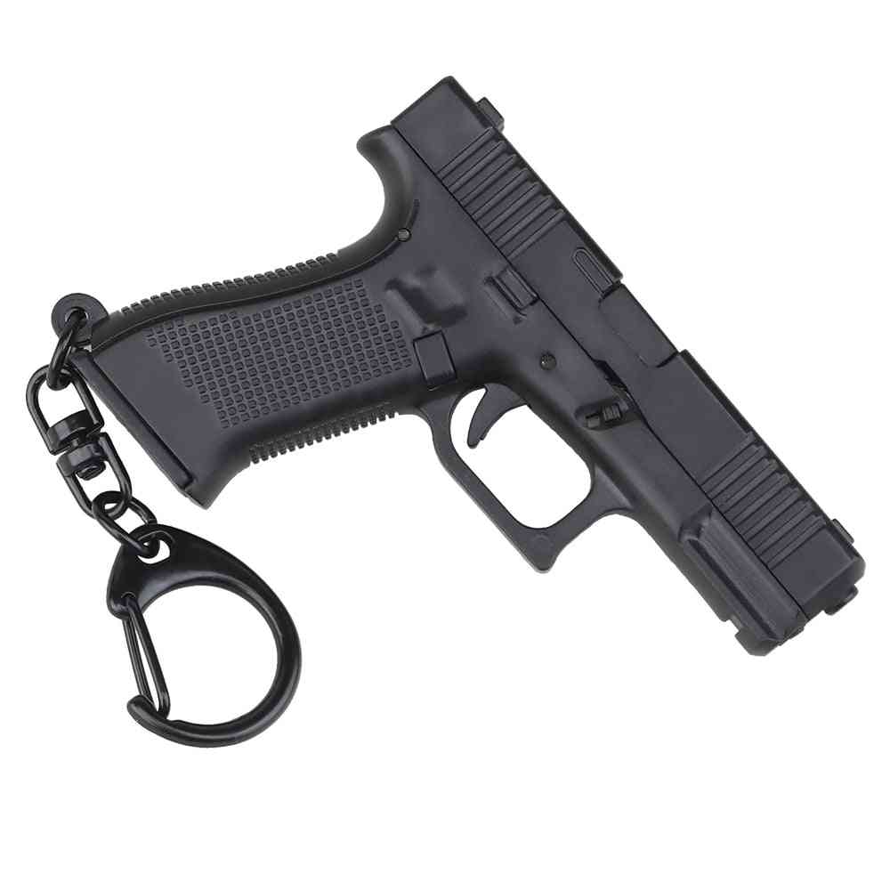 Tactical Pistol Shape Keychain