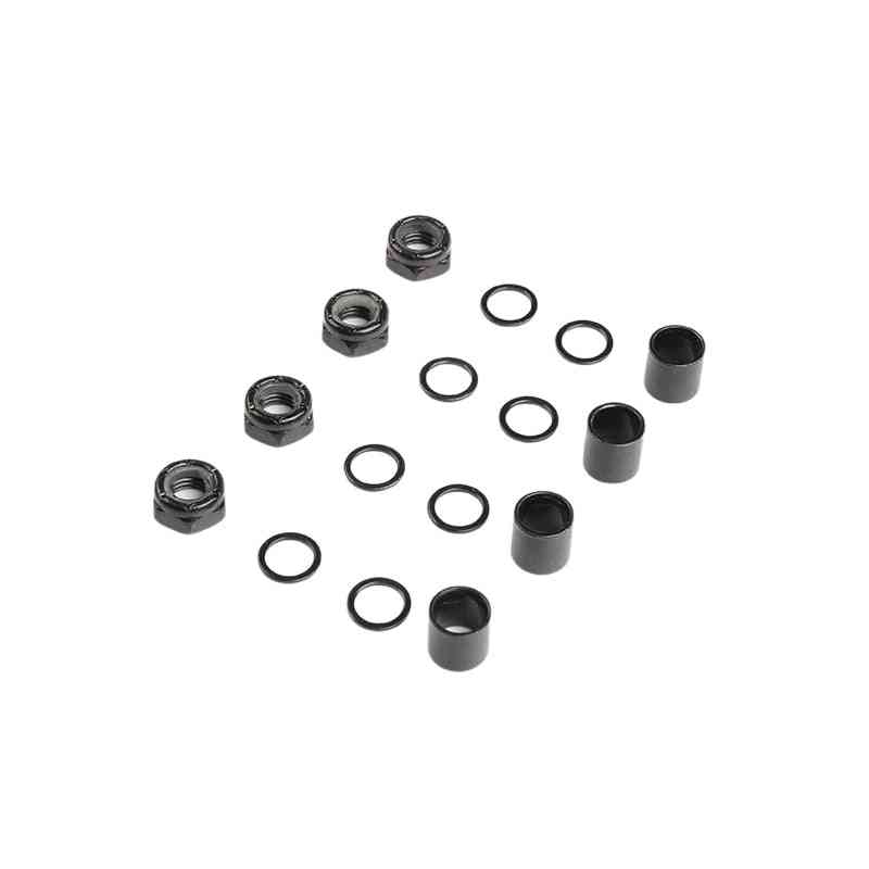 Axle Washer- Bearing Spacer Nuts, Speed Rings For Longboard Skateboard