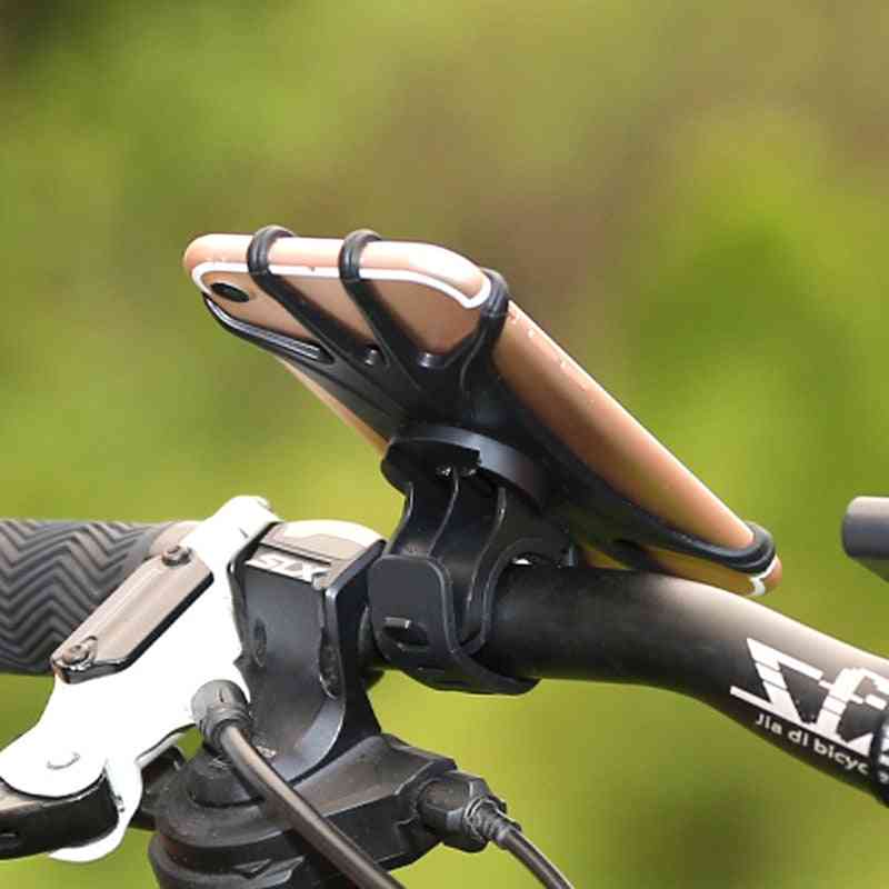 Anti-shock Soft Silicone, Handlebar Phone Holder For Electric Scooter