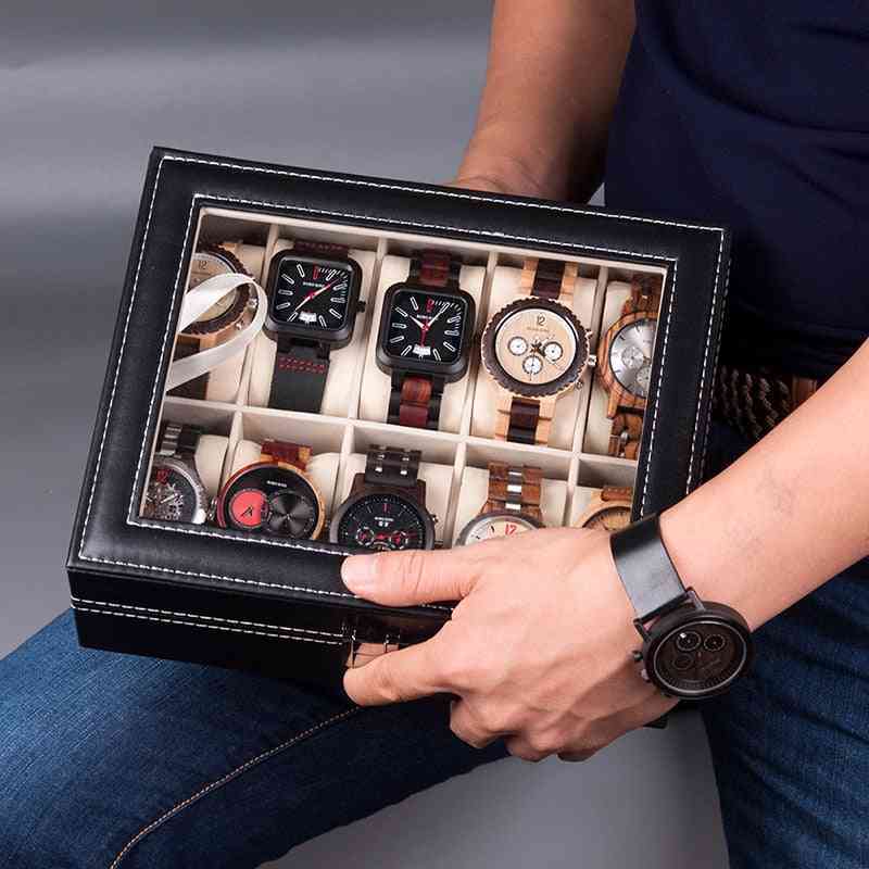 Bird Men's Watches Box Case 6 /10 Grids