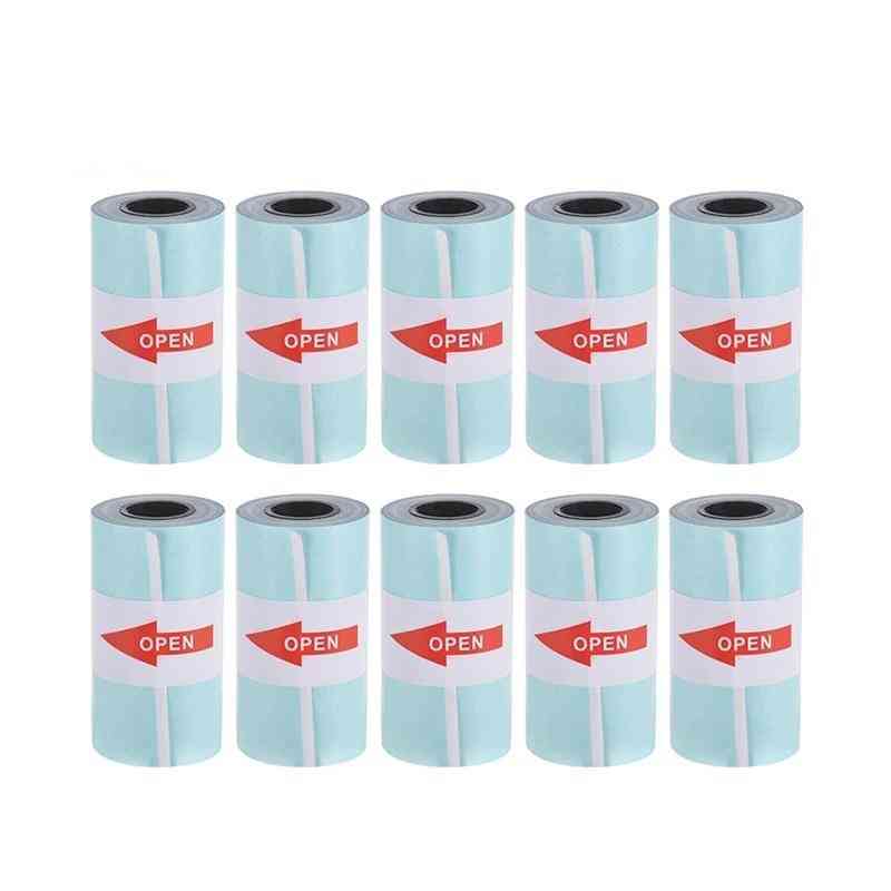 Rolls Printable Sticker Paper Roll Direct Thermal Paper Self-adhesive
