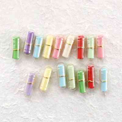Mini Wish Bottle - Message In A Bottle - Cute Capsule Letter Love Pill
