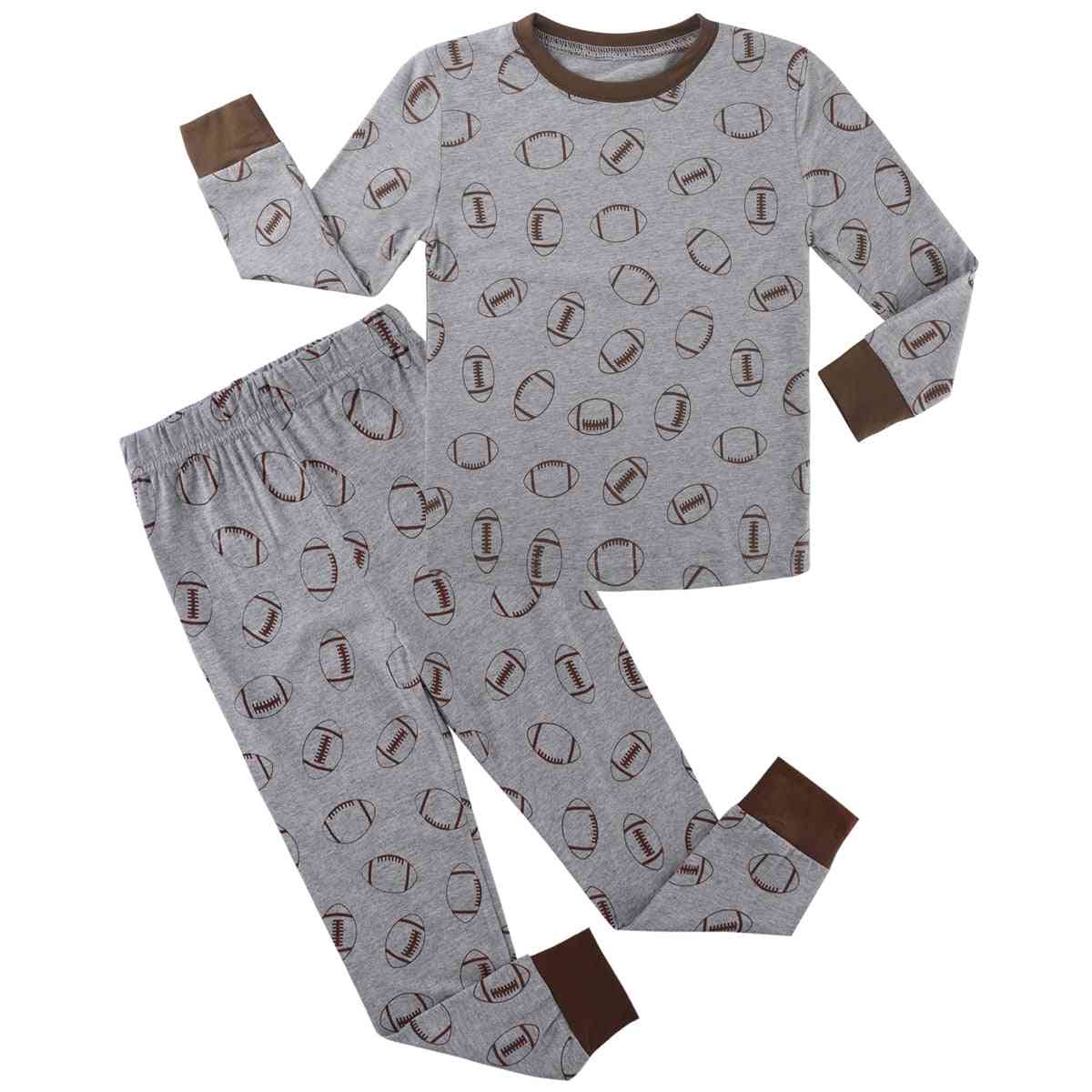 Christmas Toddler Sleepwear Long Sleeve Pajama Sets
