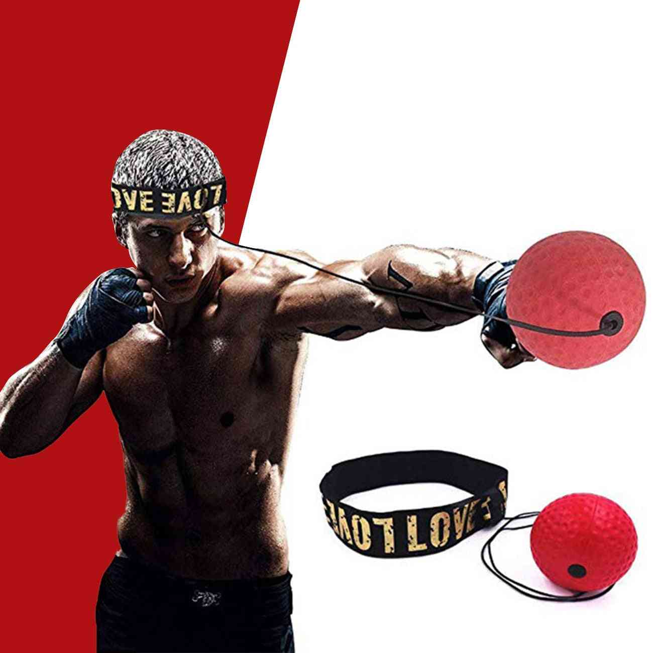 Boxing Punch Exercise Fight Ball With Head Band