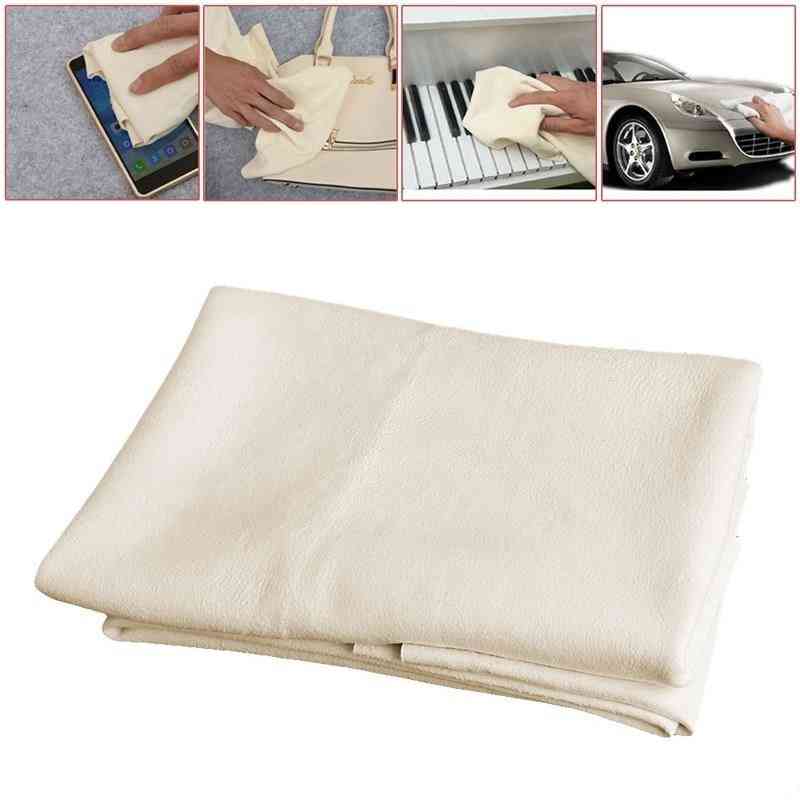 Natural Shammy Chamois Leather Car Cleaning Towels