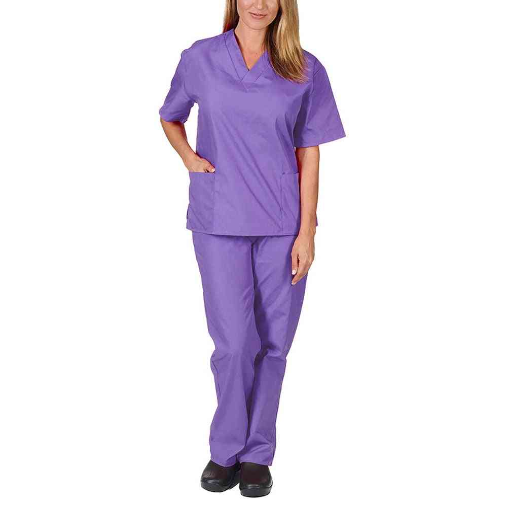 Medical Nurse Scrubs Nursing Work Uniform