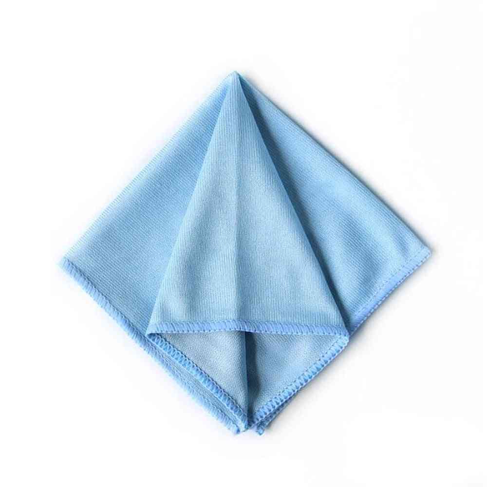 1p Car Microfiber Glass Cleaning Towel Stainless Steel Polishing Cloth