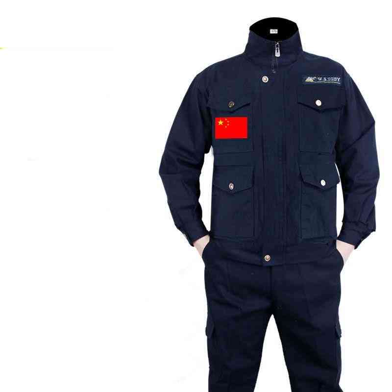 Spring And Autumn Wear Labor Cotton Overalls Male Suit