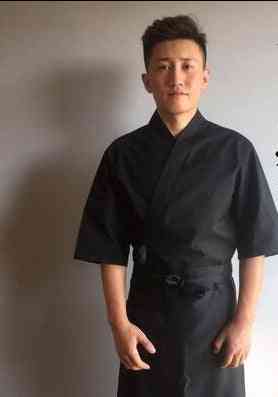Japanilaisen keittiön takki kokin univormu