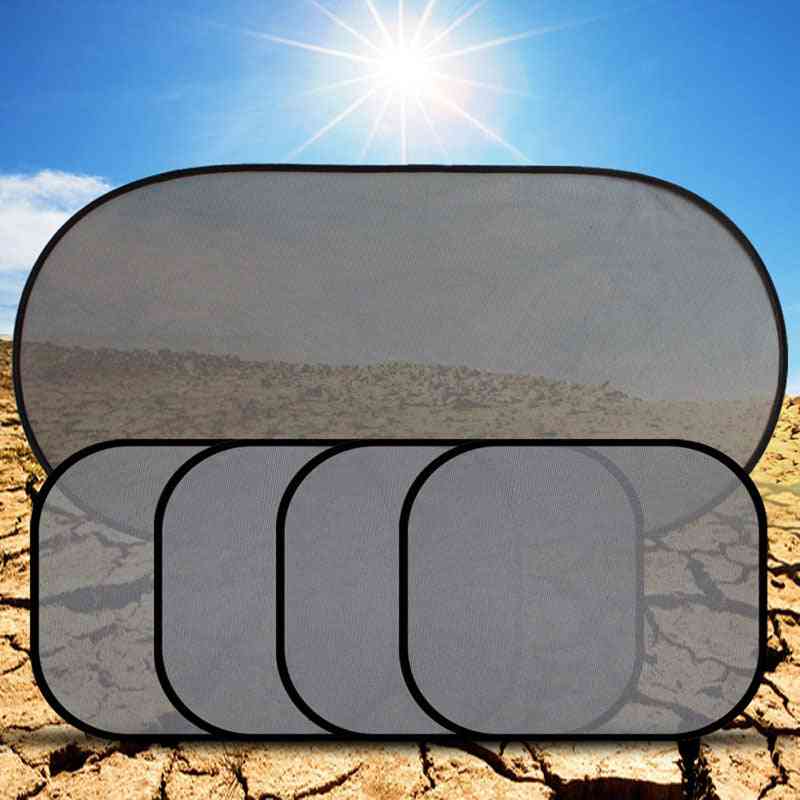 3d Photocatalyst Mesh Sun Visor Window Screen Sunshade Car Curtain / Cover