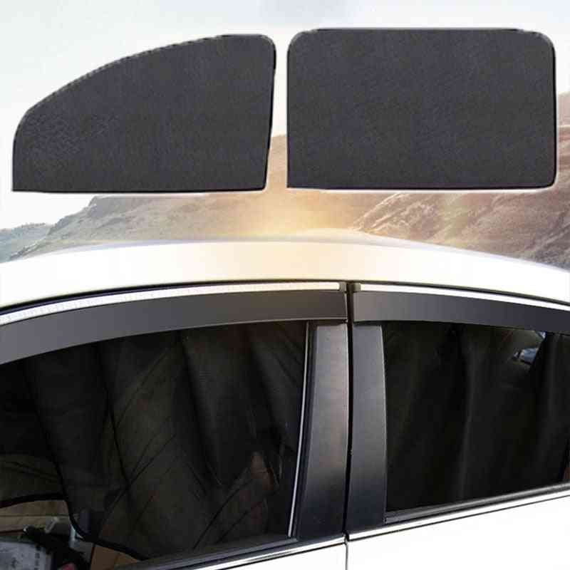 Polyester Mesh Magnetic Sunshade Car Windows Size