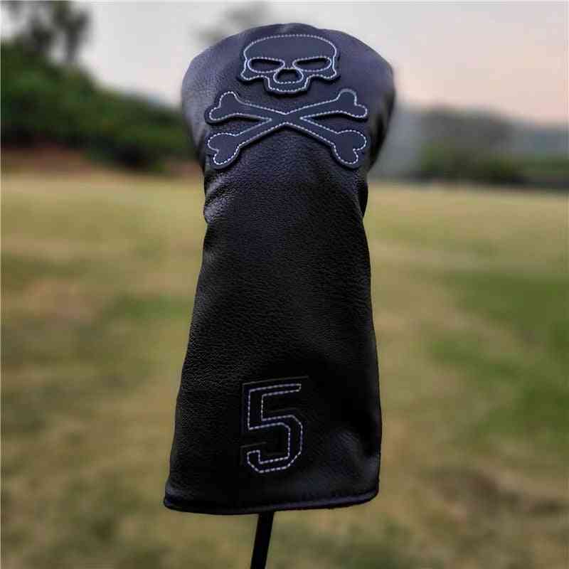 Headcovers  Covers For Driver Fairway Putter Clubs Set Heads Pu Leather Unisex