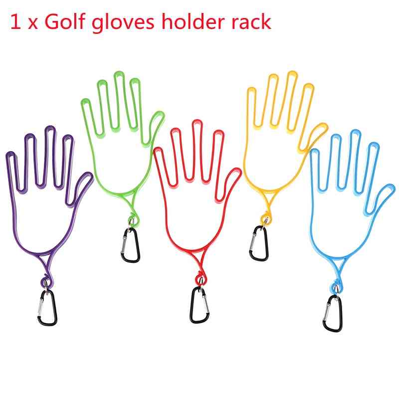 Golf Gloves Holder Sports Golfer Tool Gear Plastic Rack Dryer